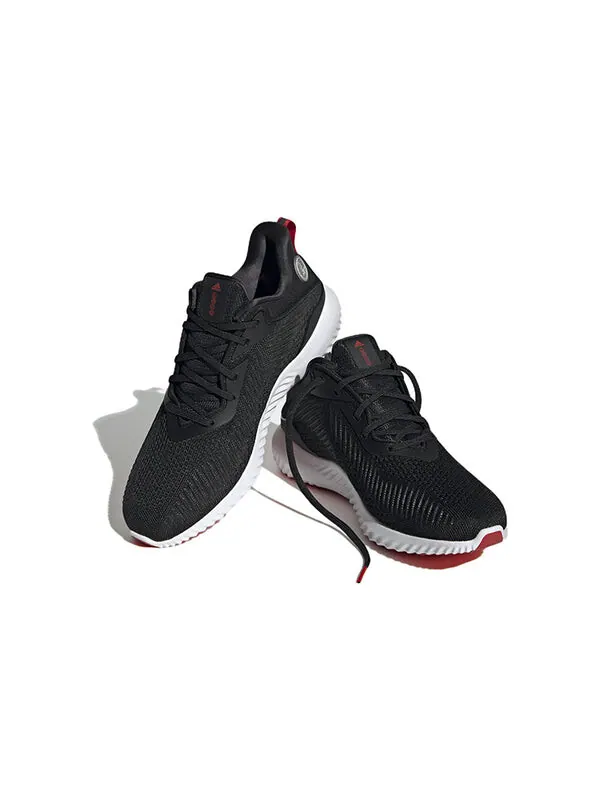 Кроссовки alphabounce ek Adidas — изображение 3 из 4, черный/красный/белый
