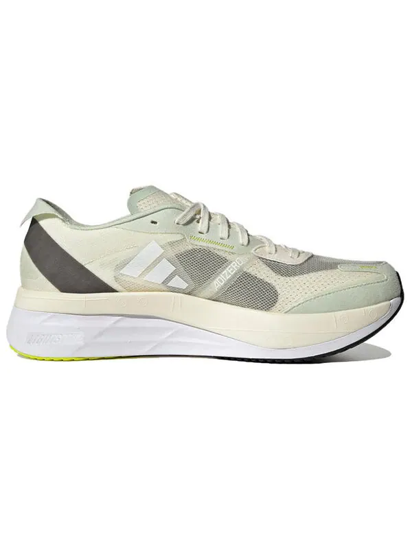 Кроссовки adizero boston 11 шанхайский марафон Adidas — изображение 2 из 4, белый/зеленый/коричневый