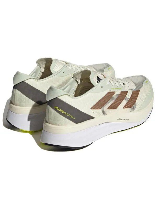 Кроссовки adizero boston 11 шанхайский марафон Adidas — изображение 4 из 4, белый/зеленый/коричневый