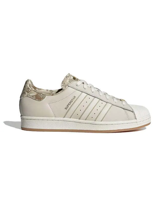 Кроссовки оригиналы суперзвезда Adidas — изображение 2 из 4, бежевый/белый