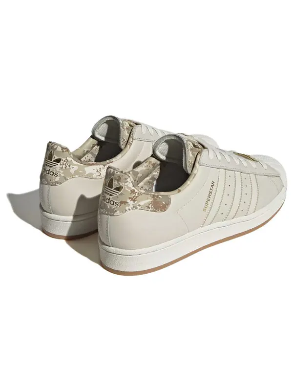 Кроссовки оригиналы суперзвезда Adidas — изображение 4 из 4, бежевый/белый