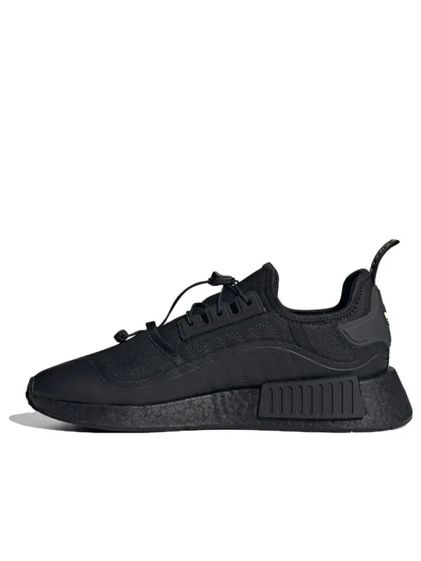 Кроссовки nmd_r1 Adidas — изображение 1 из 4, черный//желтый