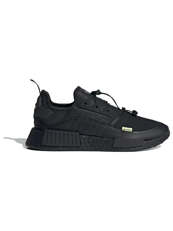 Кроссовки nmd_r1 Adidas — изображение 2 из 4, черный//желтый