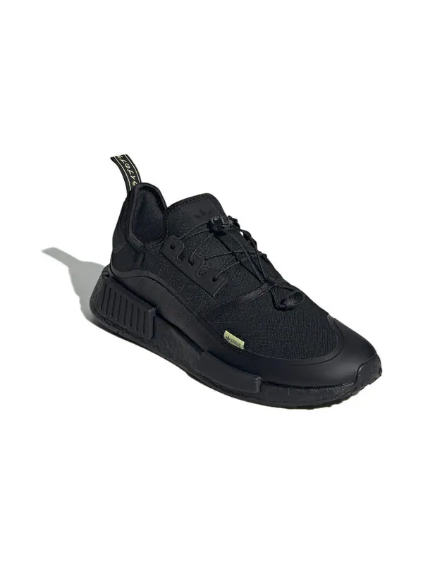 Кроссовки nmd_r1 Adidas — изображение 3 из 4, черный//желтый