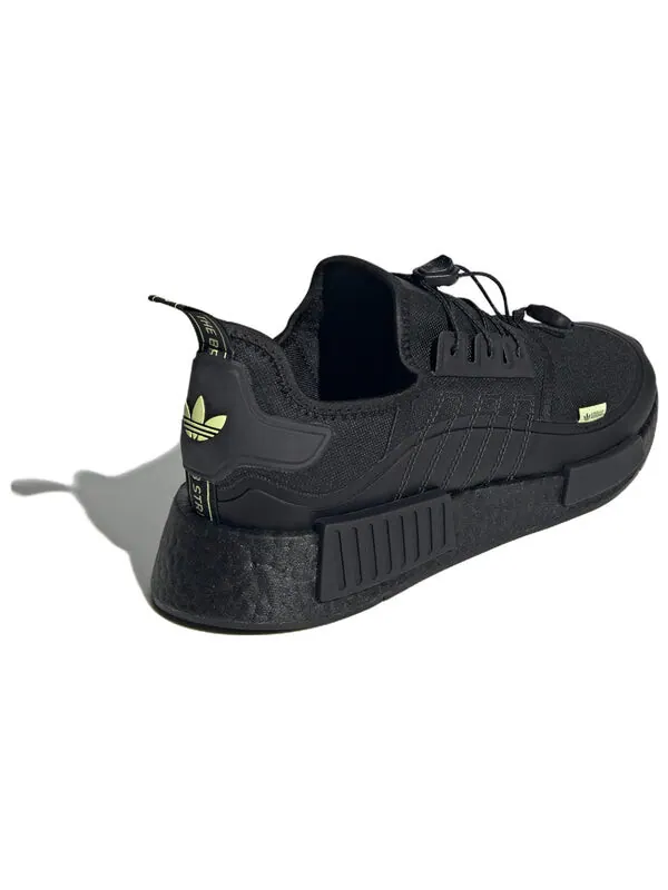 Кроссовки nmd_r1 Adidas — изображение 4 из 4, черный//желтый