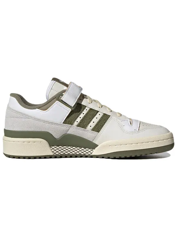 Кроссовки оригиналы форум 84 низкие Adidas — изображение 2 из 4, белый/зеленый