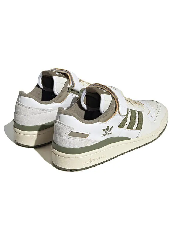 Кроссовки оригиналы форум 84 низкие Adidas — изображение 4 из 4, белый/зеленый