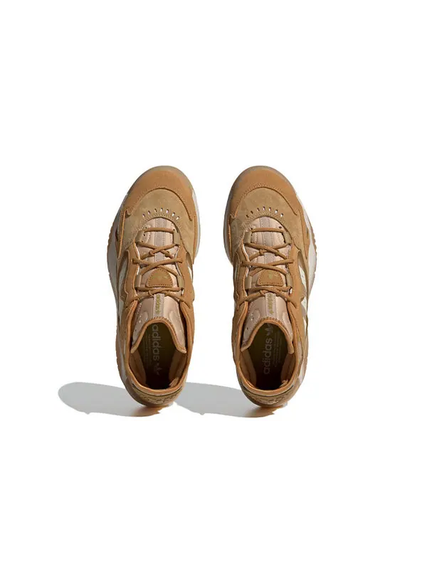 Кроссовки оригиналы стритбол 2 Adidas — изображение 4 из 4, желтый/коричневый
