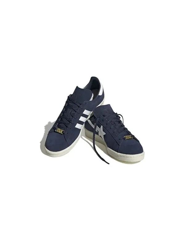 Кроссовки xa bathing ape кампус 80-х Adidas — изображение 3 из 4, темно-синий/белый/белый