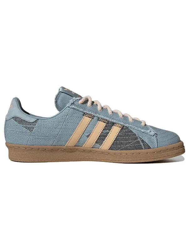 Кроссовки кампус 80-х Adidas — изображение 2 из 4, серый/синий/коричневый