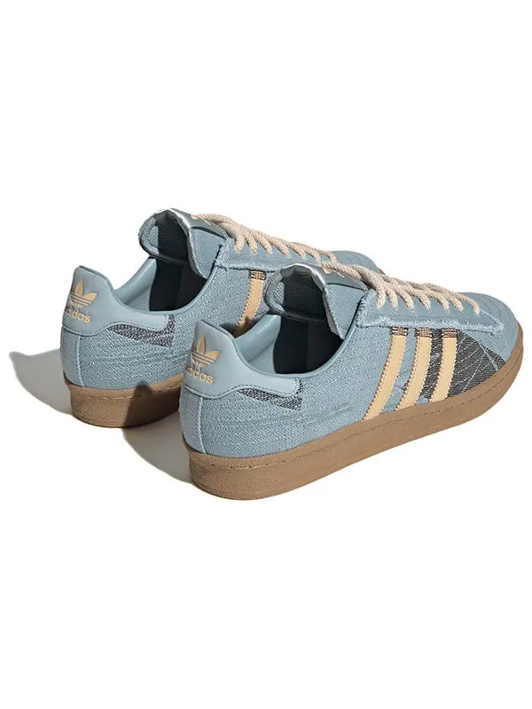 Кроссовки кампус 80-х Adidas — изображение 4 из 4, серый/синий/коричневый