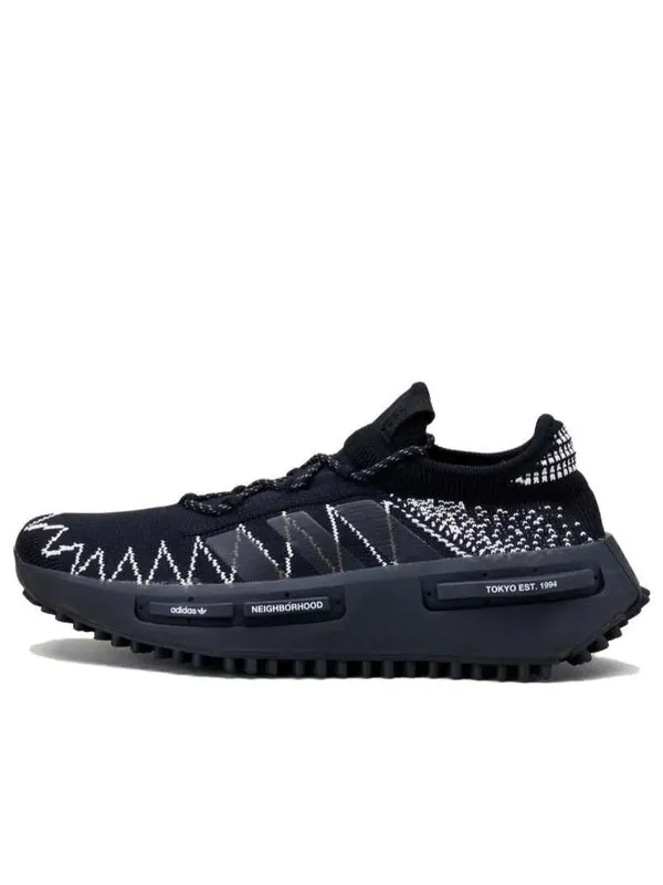Кроссовки nmd s1 knit Adidas — изображение 1 из 4, черный//белый