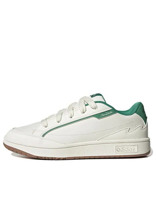 Кроссовки neo w card Adidas — изображение 1 из 4, белый/зеленый/коричневый