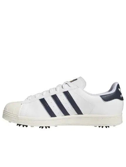 Кроссовки adidas Superstar Golf 'White Collegiate Navy' — изображение 1 из 1, белый/темно-синий/белый
