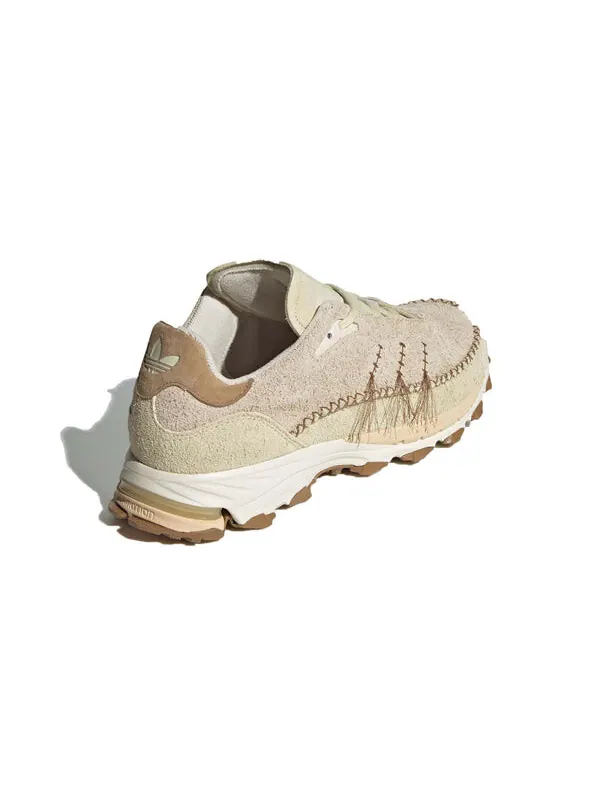 Кроссовки х энд. Мокатурф нахлыстом Adidas — изображение 4 из 4, белый/белый