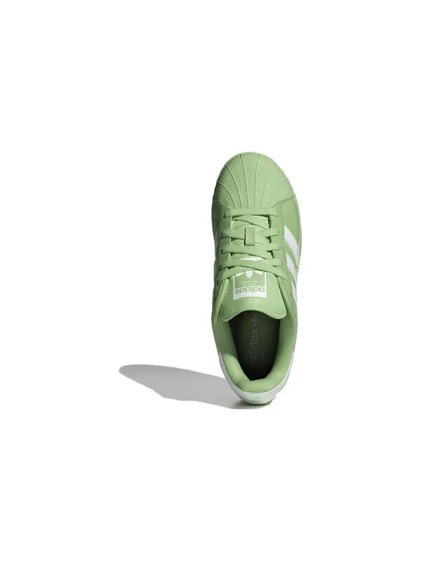 Кроссовки суперзвезда xlg Adidas — изображение 4 из 4, зеленый/белый/зеленый