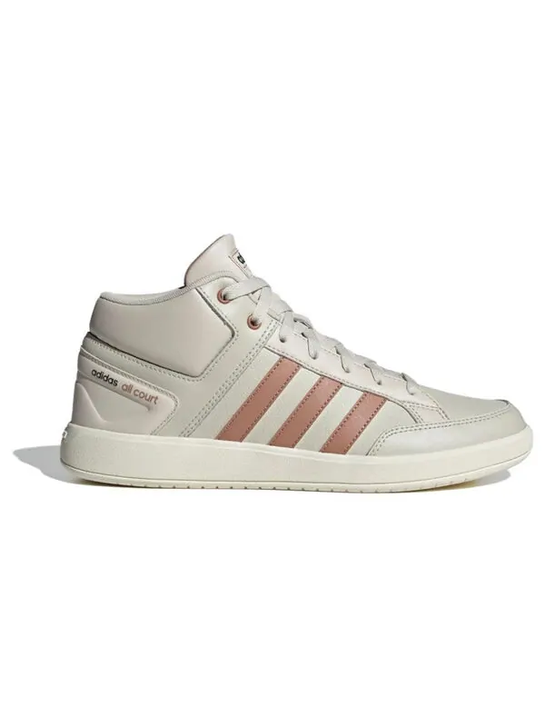 Кроссовки все корт средний Adidas — изображение 2 из 4, бежевый/бежевый
