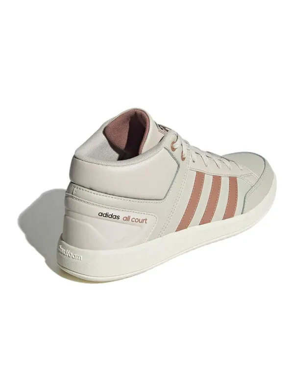 Кроссовки все корт средний Adidas — изображение 3 из 4, бежевый/бежевый