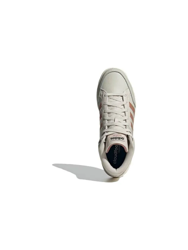 Кроссовки все корт средний Adidas — изображение 4 из 4, бежевый/бежевый