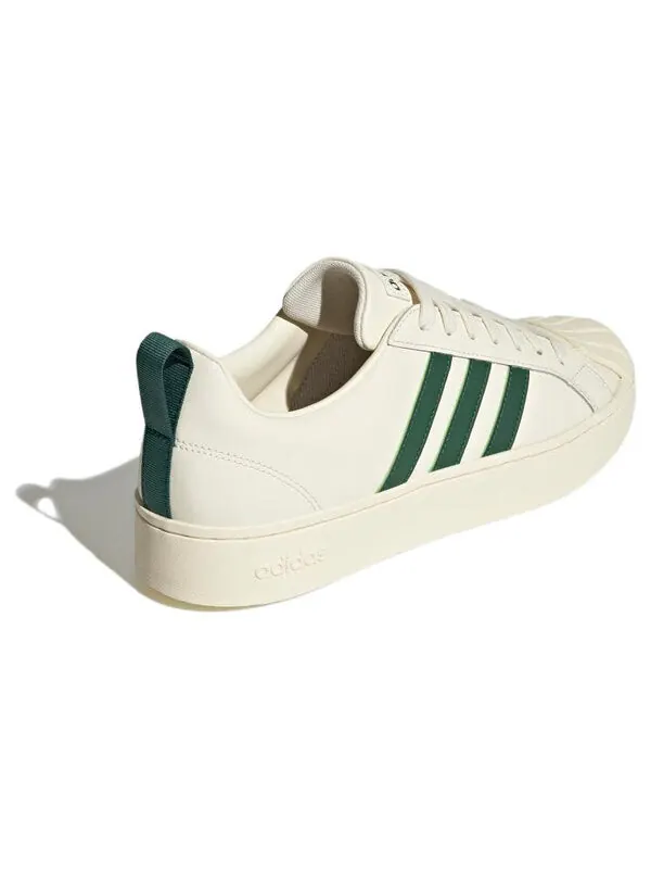 Кроссовки нео стритчек кроссовки Adidas — изображение 3 из 4, кремовый белый/зеленый