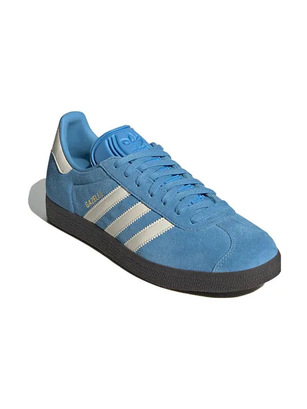 Кроссовки adidas originals Gazelle 'Sky Blue White Gum' — изображение 3 из 4, синий/белый