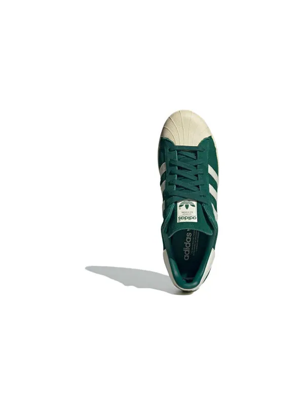 Кроссовки суперзвезда 82 Adidas — изображение 3 из 4, зеленый/бежевый