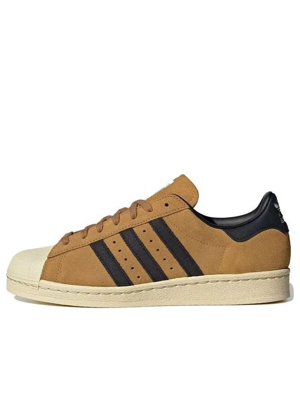 Кроссовки оригиналы суперзвезда Adidas — изображение 1 из 4, коричневый/черный