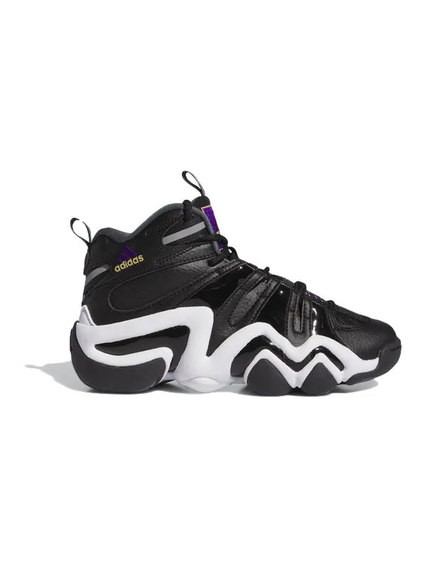 Кроссовки 8 Adidas Crazy — изображение 3 из 4, черный/фиолетовый/белый