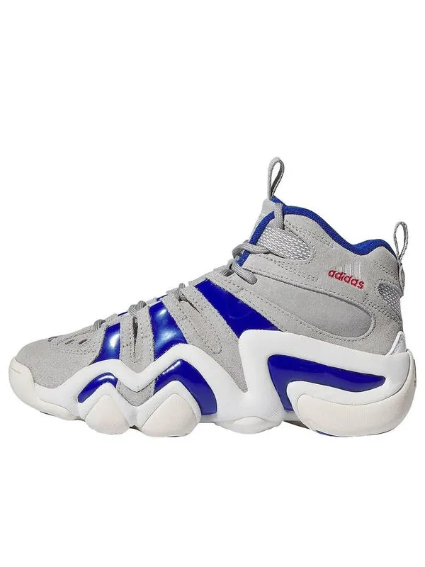 Кроссовки crazy 8 'dodgers' Adidas — изображение 1 из 1, серый/синий/белый