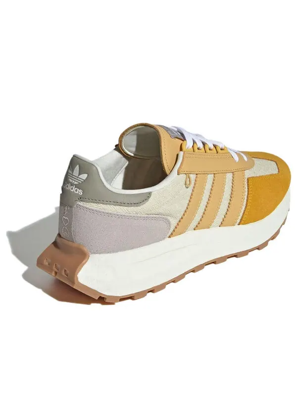 Кроссовки оригиналы ретро e5 boost Adidas — изображение 2 из 3, желтый/серый/белый