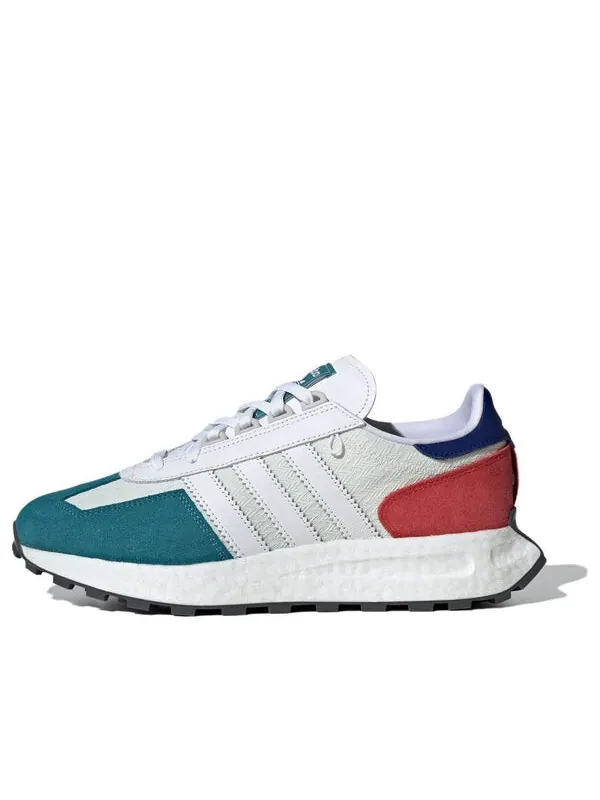 Кроссовки оригиналы ретро e5 boost Adidas — изображение 1 из 3, белый//красный