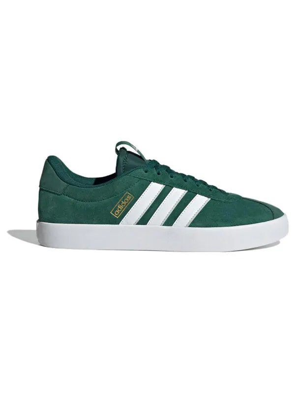 Кроссовки спортивные vl court 3.0 Adidas — изображение 2 из 3, зеленый/белый