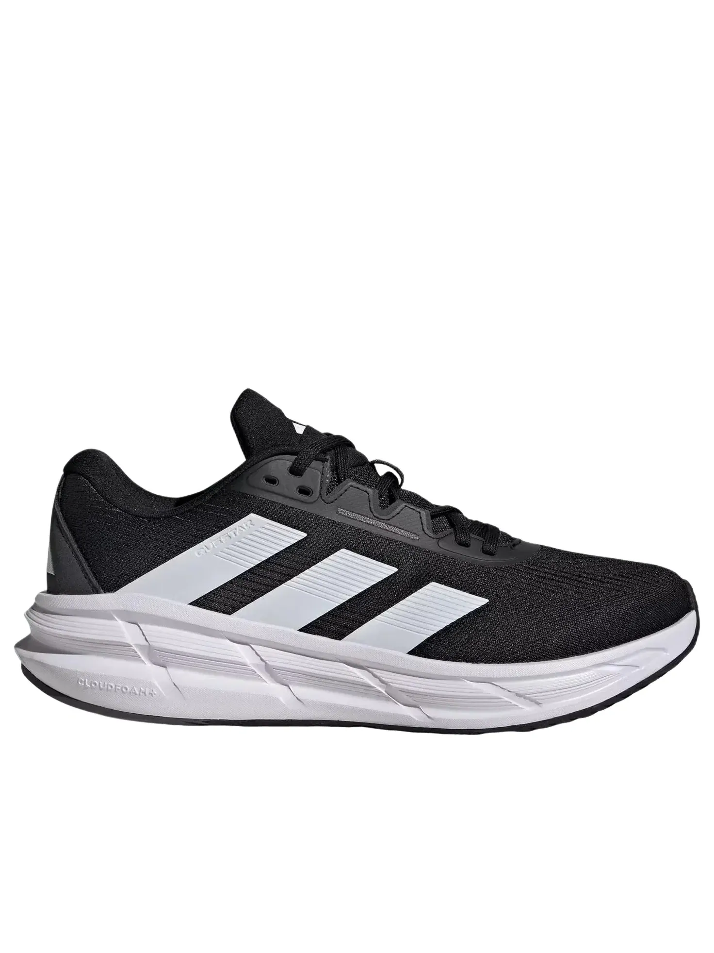 Мужские кроссовки для бега с шнуровкой Questar 3 Adidas — изображение 2 из 5, черный