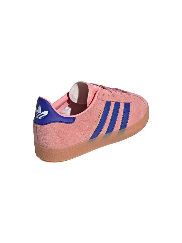 Кроссовки газель Adidas — изображение 4 из 4, розовый/синий/синий