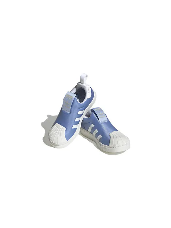 Кроссовки оригинальные superstar 360 x moomin shoes Adidas — изображение 3 из 4, синий/белый/белый