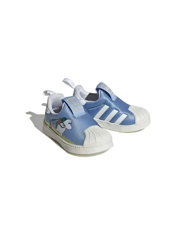 Кроссовки moomin x superstar 360 i Adidas — изображение 3 из 4, синий/белый/белый