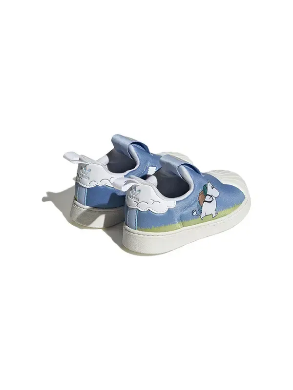 Кроссовки moomin x superstar 360 i Adidas — изображение 4 из 4, синий/белый/белый