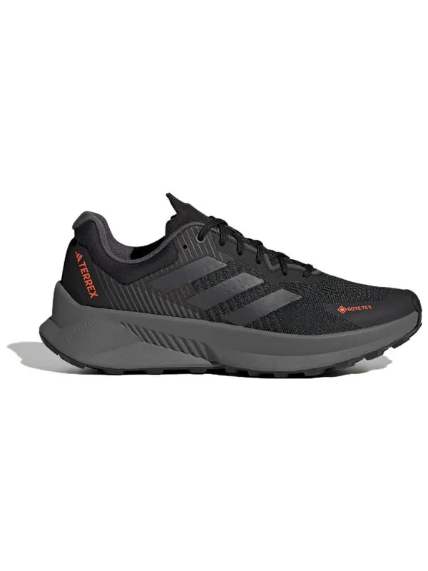 Кроссовки terrex soulstride flow gtx Adidas — изображение 2 из 4, черный/серый/оранжевый