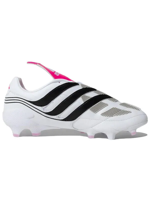 Кроссовки Predator Precision.1 FG Adidas — изображение 2 из 4, белый/черный/розовый