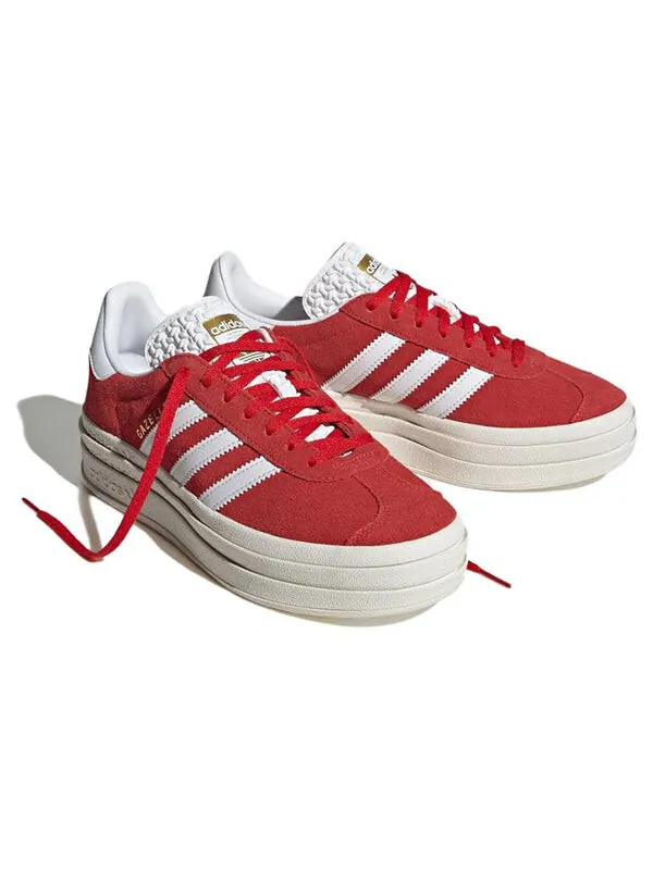 Кроссовки (WMNS) adidas Gazelle Bold 'Red' — изображение 3 из 4