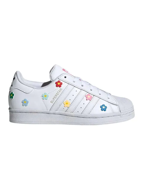 Кроссовки оригинальные superstar x hello kitty shoes Adidas — изображение 2 из 4, белый