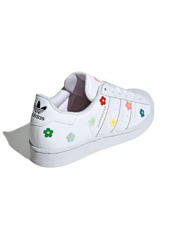 Кроссовки оригинальные superstar x hello kitty shoes Adidas — изображение 4 из 4, белый