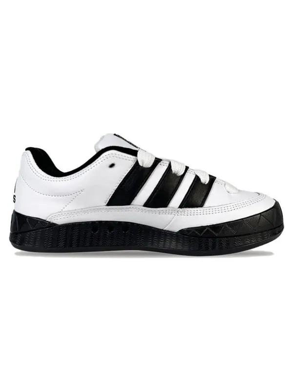 Кроссовки оригиналы atmos x adimatic Adidas — изображение 2 из 4, черный/белый