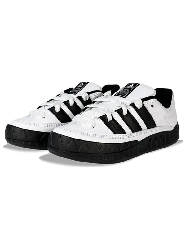 Кроссовки оригиналы atmos x adimatic Adidas — изображение 3 из 4, черный/белый