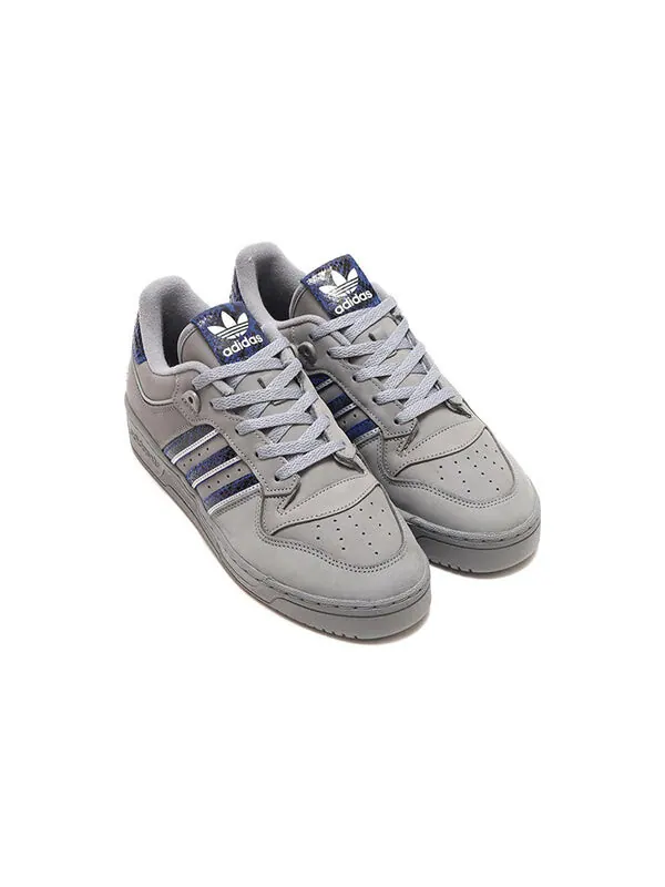 Кроссовки оригиналы rivalry low 86 x atmos Adidas — изображение 2 из 4, серый/синий/белый