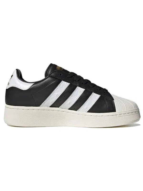 Кроссовки оригинальные superstar xlg shoes Adidas — изображение 2 из 4, черный/белый