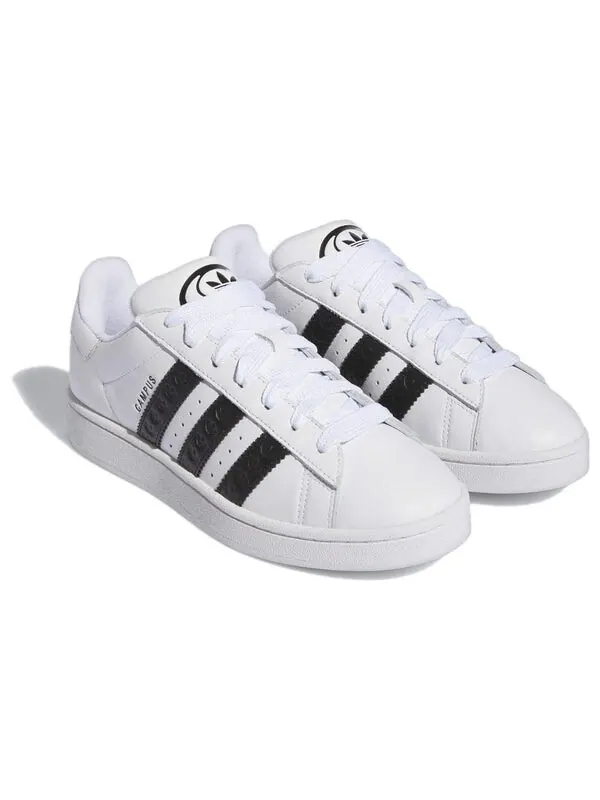 Кроссовки кампус 00-х Adidas — изображение 3 из 4, белый/черный
