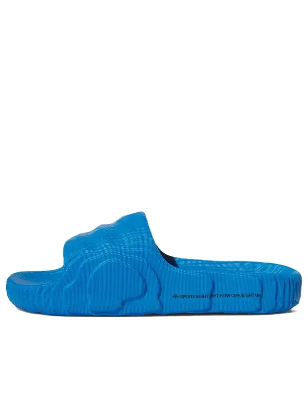 Тапочки adilette 22 slides 'bright blue' Adidas — изображение 1 из 4, синий