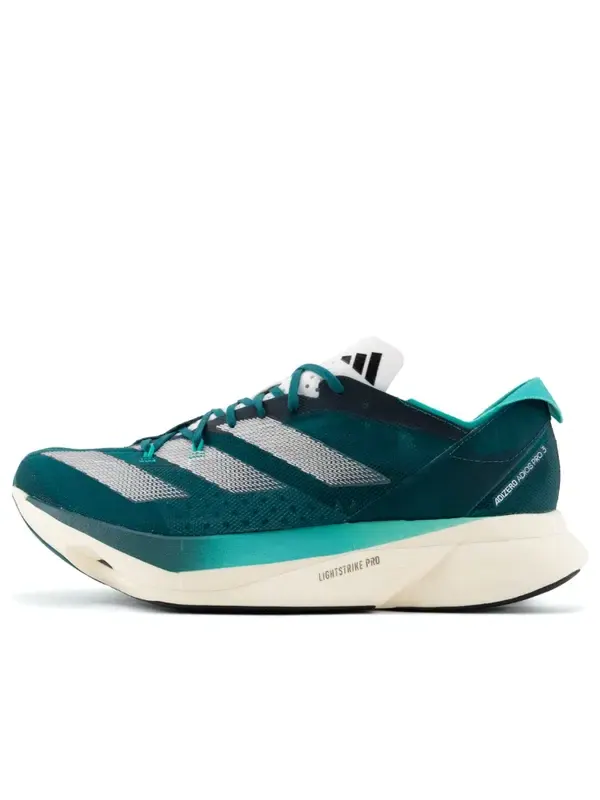 Кроссовки adizero adios pro 3 'legacy teal' Adidas — изображение 1 из 3, серебристый металлик