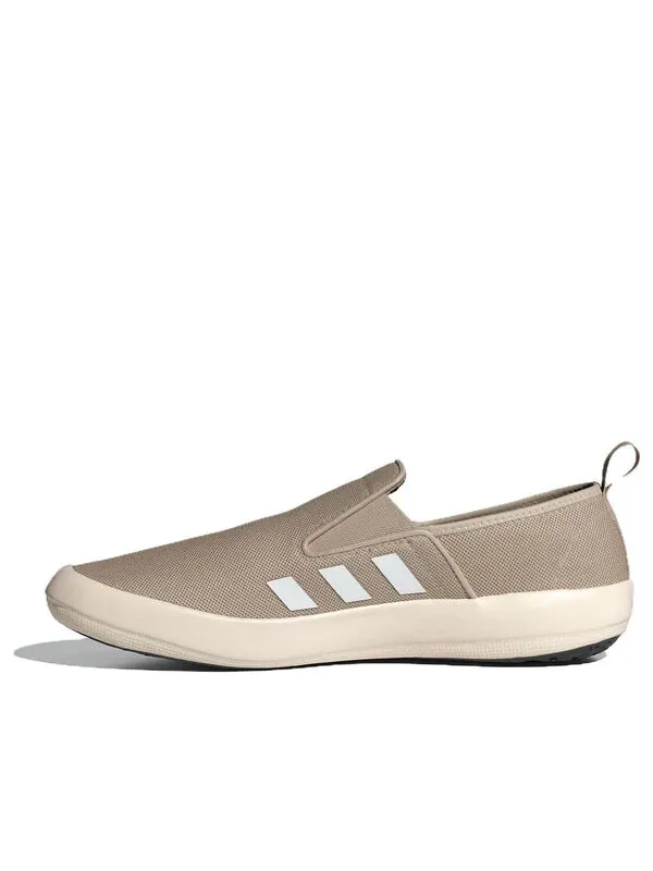 Кроссовки terrex boat slip-on dlx water 'tan' Adidas — изображение 1 из 3, бежевый